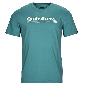 Υφασμάτινα Άνδρας T-shirt με κοντά μανίκια Quiksilver BETWEEN THE LINES SS Μπλέ /  clair