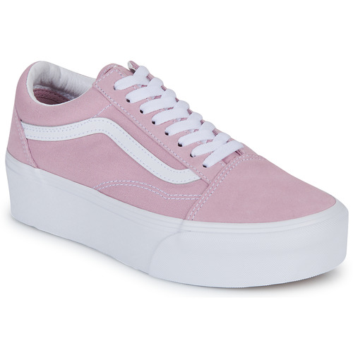 Παπούτσια Γυναίκα Χαμηλά Sneakers Vans OLD SKOOL Ροζ