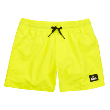 Υφασμάτινα Αγόρι Μαγιώ / shorts για την παραλία Quiksilver EVERYDAY VOLLEY YOUTH 13 Yellow