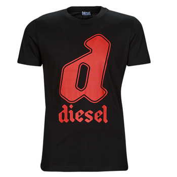 Υφασμάτινα Άνδρας T-shirt με κοντά μανίκια Diesel T-DIEGOR-K54 Black / Red