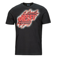 Υφασμάτινα Άνδρας T-shirt με κοντά μανίκια Diesel T-JUST-E43 Black / Red