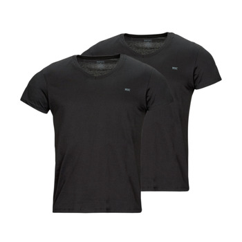 Υφασμάτινα Άνδρας T-shirt με κοντά μανίκια Diesel UMTEE-MICHAEL-TUBE-TWOPACK Black