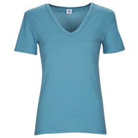 Υφασμάτινα Γυναίκα T-shirt με κοντά μανίκια Petit Bateau A070N01 Μπλέ