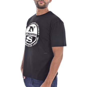 Υφασμάτινα Άνδρας T-shirt με κοντά μανίκια North Sails 2399 Black