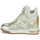 Παπούτσια Γυναίκα Ψηλά Sneakers Guess LISA Άσπρο / Gold