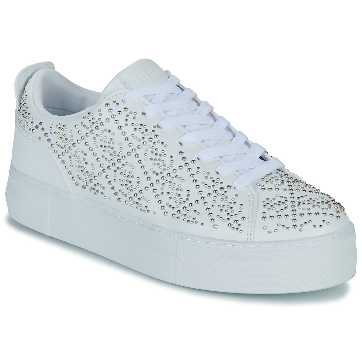 Παπούτσια Γυναίκα Χαμηλά Sneakers Guess GIAA5 Άσπρο / Silver