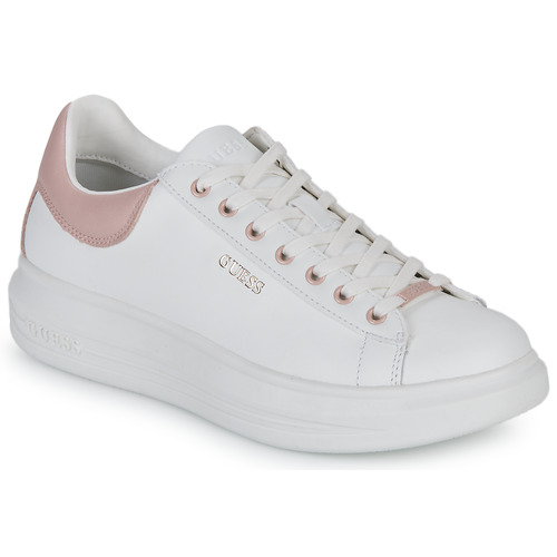 Παπούτσια Γυναίκα Χαμηλά Sneakers Guess VIBO Άσπρο / Ροζ