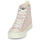 Παπούτσια Γυναίκα Ψηλά Sneakers Victoria TRIBU BRILLO BANDANA LON Ροζ / Άσπρο