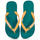 Παπούτσια Σαγιονάρες Havaianas BRASIL LOGO Green / Yellow