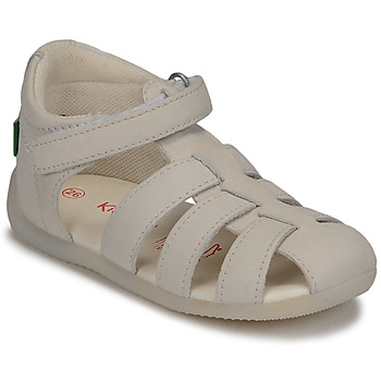 Παπούτσια Παιδί Σανδάλια / Πέδιλα Kickers BIGFLO-2 Άσπρο