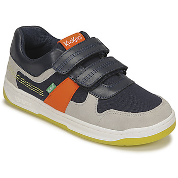 Παπούτσια Αγόρι Χαμηλά Sneakers Kickers KALIDO Marine / Orange