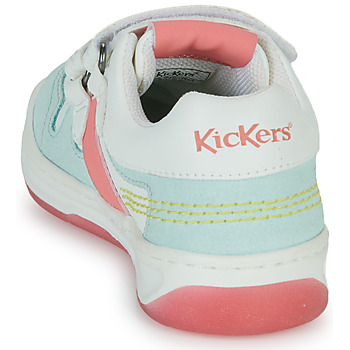 Kickers KALIDO Άσπρο / Μπλέ / Ροζ