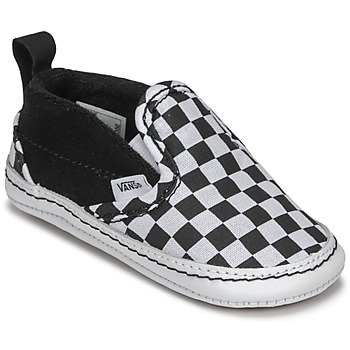 Παπούτσια Παιδί Slip on Vans IN SLIP-ON V CRIB Black / Άσπρο