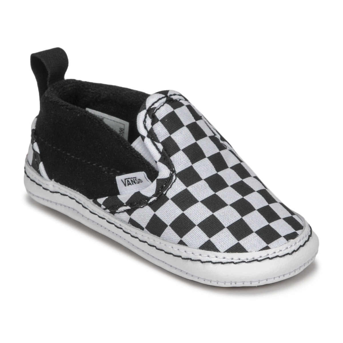 Παπούτσια Παιδί Slip on Vans IN SLIP-ON V CRIB Black / Άσπρο