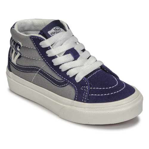 Παπούτσια Αγόρι Ψηλά Sneakers Vans SK8-MID Grey / Marine