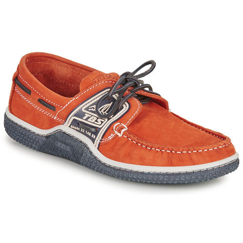 Παπούτσια Άνδρας Boat shoes TBS GLOBEK Orange / Marine