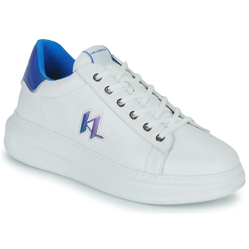 Παπούτσια Άνδρας Χαμηλά Sneakers Karl Lagerfeld KAPRI MENS Nano KL Lace Lo Άσπρο / Μπλέ