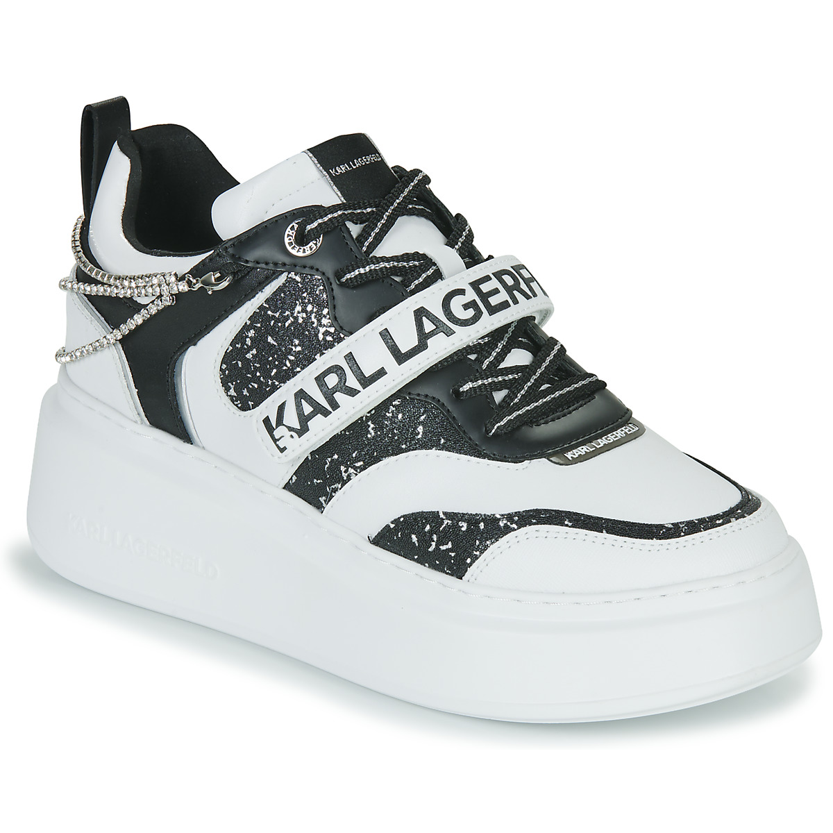 Karl Lagerfeld  Xαμηλά Sneakers Karl Lagerfeld ANAKAPRI Krystal Strap Lo Lace
