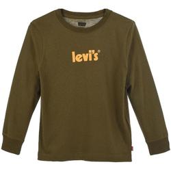 Υφασμάτινα Αγόρι T-shirt με κοντά μανίκια Levi's  Green