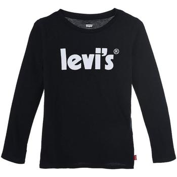 Υφασμάτινα Κορίτσι T-shirt με κοντά μανίκια Levi's  Black