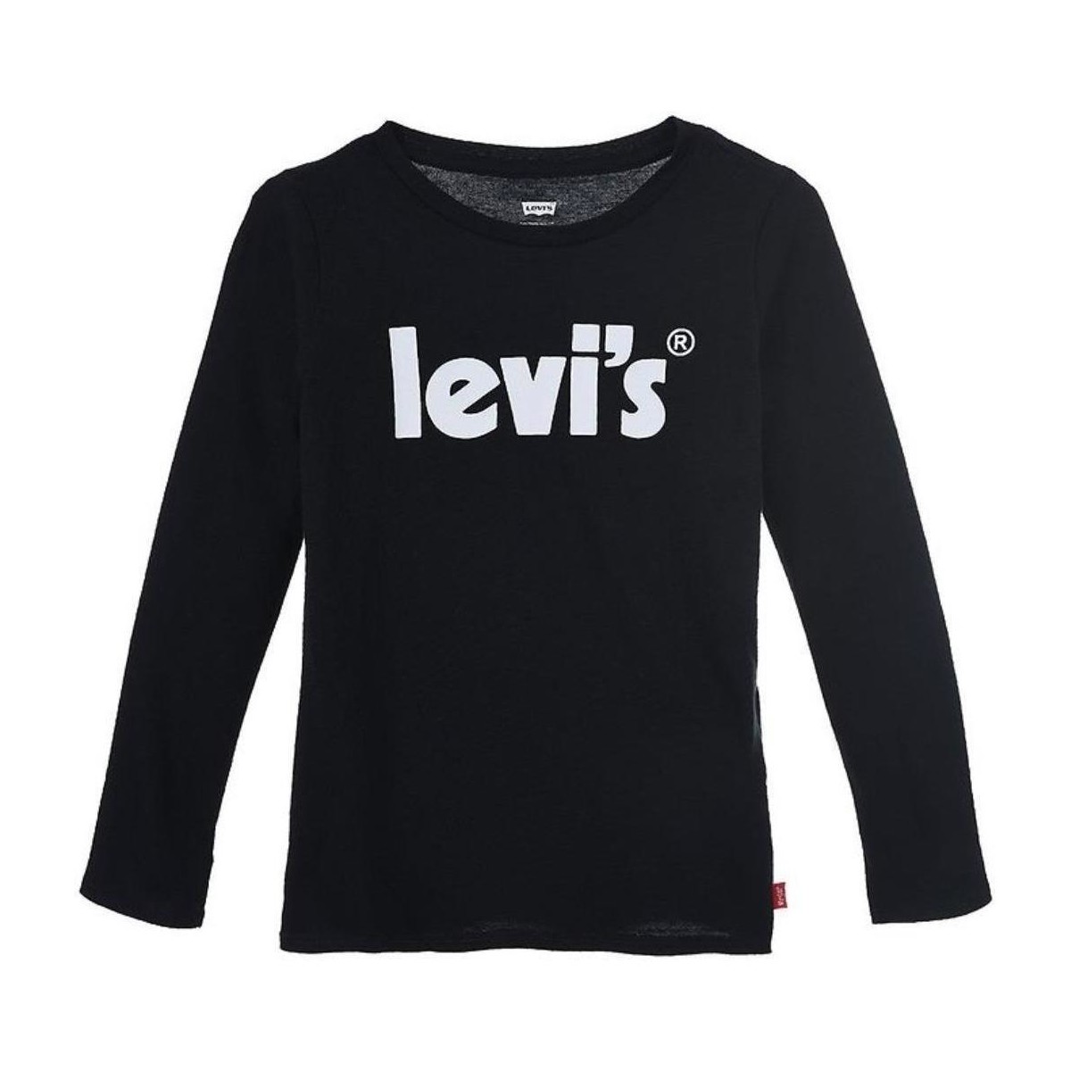 Υφασμάτινα Κορίτσι T-shirt με κοντά μανίκια Levi's  Black