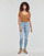Υφασμάτινα Γυναίκα τζιν με υψηλή μέση  Pepe jeans VIOLET Μπλέ /  clair