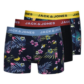 Εσώρουχα Άνδρας Boxer Jack & Jones JACFLOWER BIRD TRUNKS X3 Multicolour