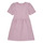Υφασμάτινα Κορίτσι Κοντά Φορέματα Name it NMFFANN SS DRESS Violet / Άσπρο