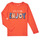 Υφασμάτινα Κορίτσι T-shirt με κοντά μανίκια Name it NMFVIX LS TOP Orange