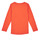Υφασμάτινα Κορίτσι T-shirt με κοντά μανίκια Name it NMFVIX LS TOP Orange