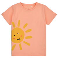 Υφασμάτινα Αγόρι T-shirt με κοντά μανίκια Name it NMMFAMA SS TOP Orange