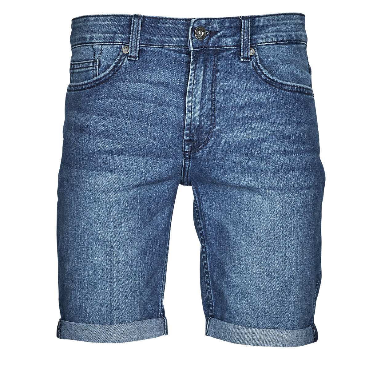 Shorts & Βερμούδες Only & Sons ONSPLY MID. BLUE 4331 SHORTS VD