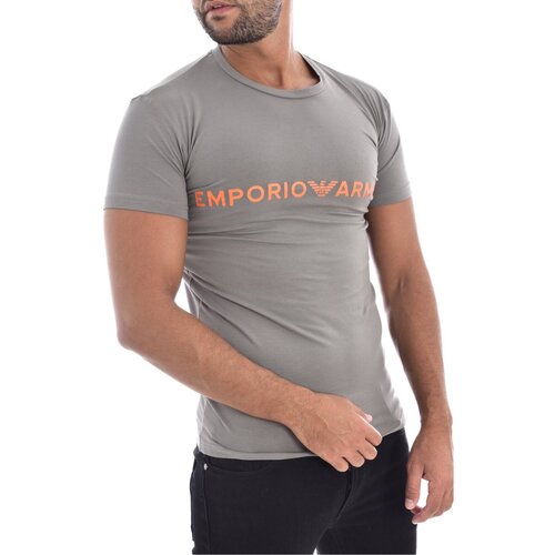 Υφασμάτινα Άνδρας T-shirt με κοντά μανίκια Emporio Armani 111035 2F516 Grey