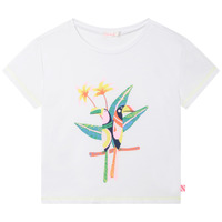 Υφασμάτινα Κορίτσι T-shirt με κοντά μανίκια Billieblush U15B25-10P Άσπρο