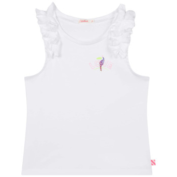 Υφασμάτινα Κορίτσι Αμάνικα / T-shirts χωρίς μανίκια Billieblush U15A87-10P Άσπρο