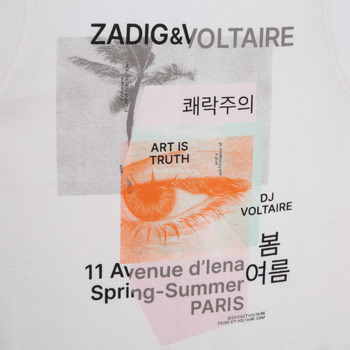 Zadig & Voltaire X15378-10P-J Άσπρο