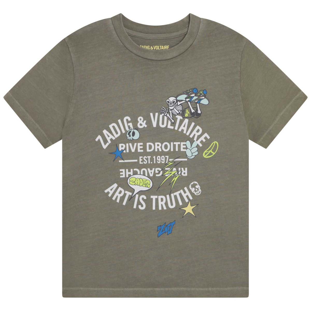 T-shirt με κοντά μανίκια Zadig & Voltaire X25353-65B-J