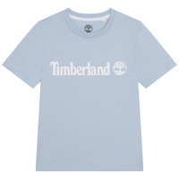 Υφασμάτινα Αγόρι T-shirt με κοντά μανίκια Timberland T25T77 Μπλέ /  clair