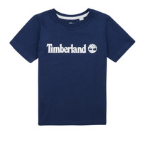 Υφασμάτινα Αγόρι T-shirt με κοντά μανίκια Timberland T25T77 Marine