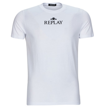 Υφασμάτινα Άνδρας T-shirt με κοντά μανίκια Replay M6473 Άσπρο