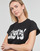 Υφασμάτινα Γυναίκα T-shirt με κοντά μανίκια Replay W3588G Black