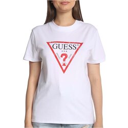 Υφασμάτινα Γυναίκα T-shirts & Μπλούζες Guess W2BI69 K8FQ1 Άσπρο