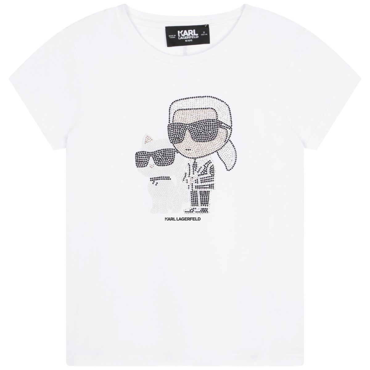 Karl Lagerfeld  T-shirt με κοντά μανίκια Karl Lagerfeld Z15420-10P-C