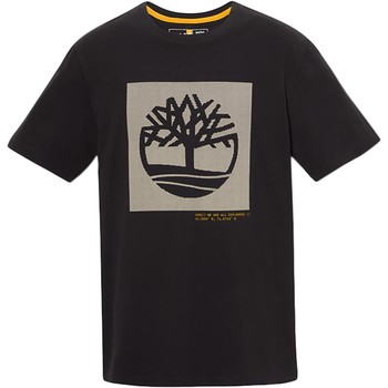 Υφασμάτινα Άνδρας T-shirt με κοντά μανίκια Timberland 196265 Black