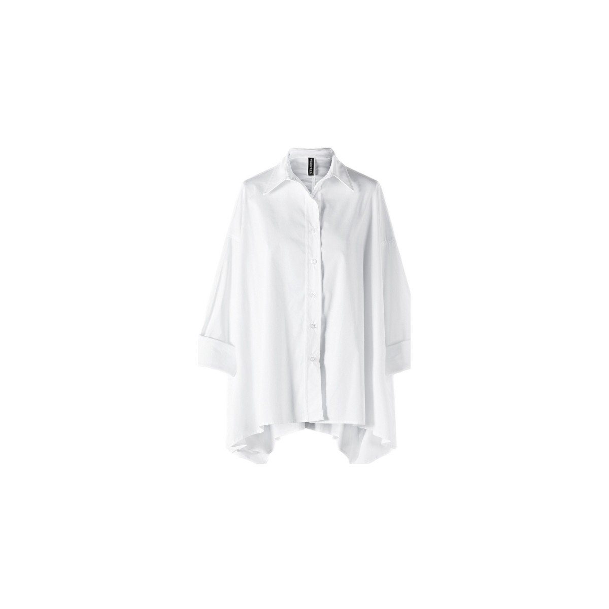 Υφασμάτινα Γυναίκα Μπλούζες Wendy Trendy Shirt 110236 - White Άσπρο