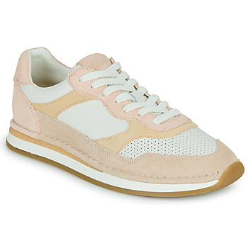 Παπούτσια Γυναίκα Χαμηλά Sneakers Clarks CRAFTRUN TOR. Beige / Ροζ / Άσπρο