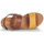 Παπούτσια Γυναίκα Σανδάλια / Πέδιλα Clarks KARSEA STRAP Brown / Yellow