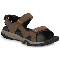 Παπούτσια Άνδρας Σπορ σανδάλια Timberland LINCOLN PEAK STRAP SANDAL Brown / Black