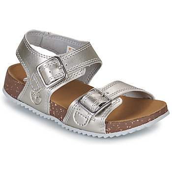 Παπούτσια Κορίτσι Σανδάλια / Πέδιλα Timberland CASTLE ISLAND 2 STRAP Silver