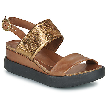 Παπούτσια Γυναίκα Σανδάλια / Πέδιλα Metamorf'Ose NAPERON Gold / Brown / Black
